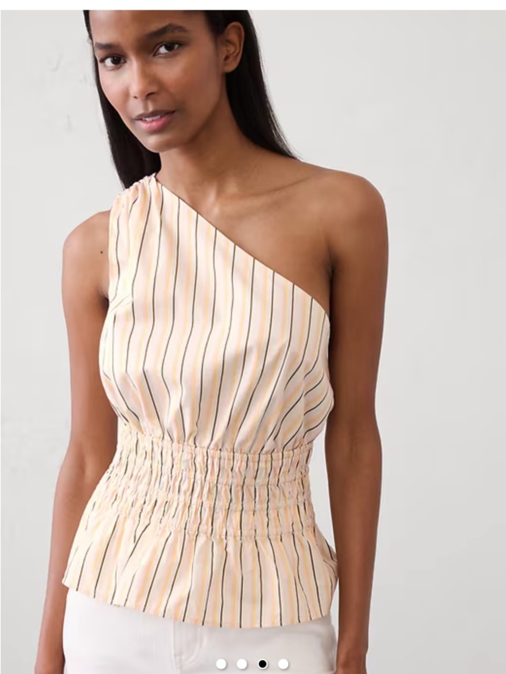 New Banana Republic one shoulder top - Picture 3 of 7